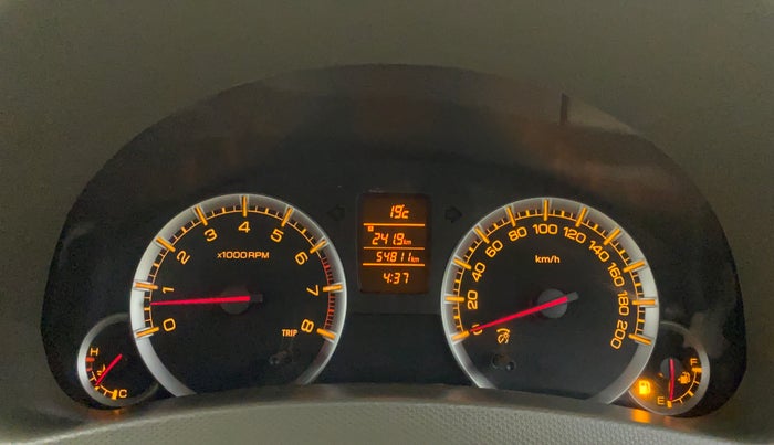 2014 Maruti Ertiga ZXI, Petrol, Manual, 54,811 km, Odometer Image