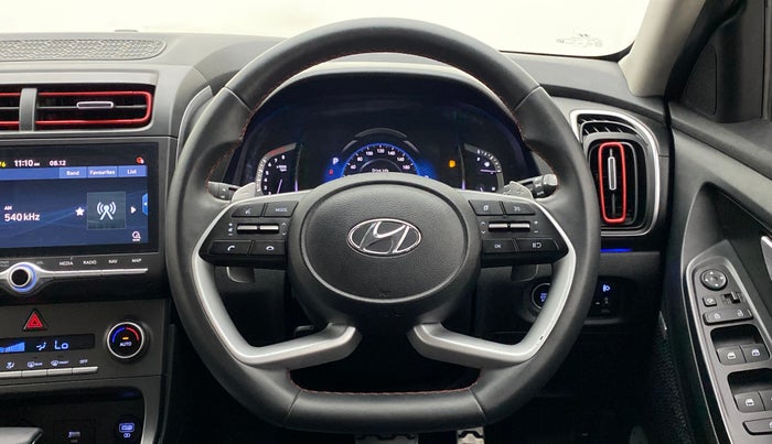 2020 Hyundai Creta 1.4 SX(O) TURBO GDI DCT DUAL TONE, Petrol, Automatic, 49,006 km, Steering Wheel Close Up