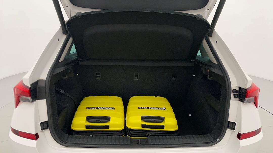 Boot Inside View with Luggage
