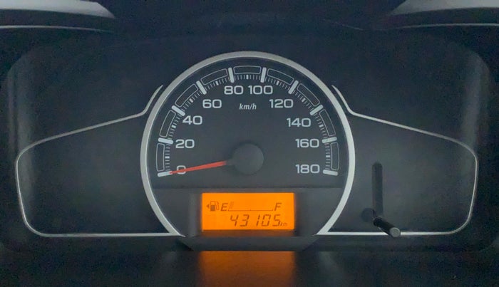 2019 Maruti Alto VXI, Petrol, Manual, 43,092 km, Odometer View