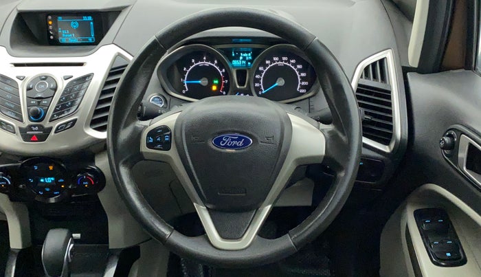 2016 Ford Ecosport TITANIUM 1.5L PETROL AT, Petrol, Automatic, 65,314 km, Steering Wheel Close Up