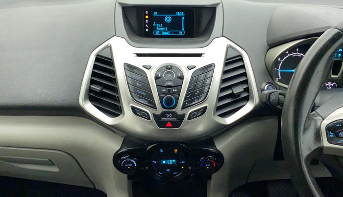 2016 Ford Ecosport TITANIUM 1.5L PETROL AT, Petrol, Automatic, 65,314 km, Air Conditioner