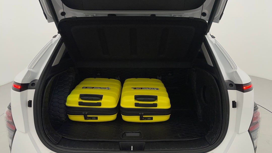 Boot Inside View with Luggage