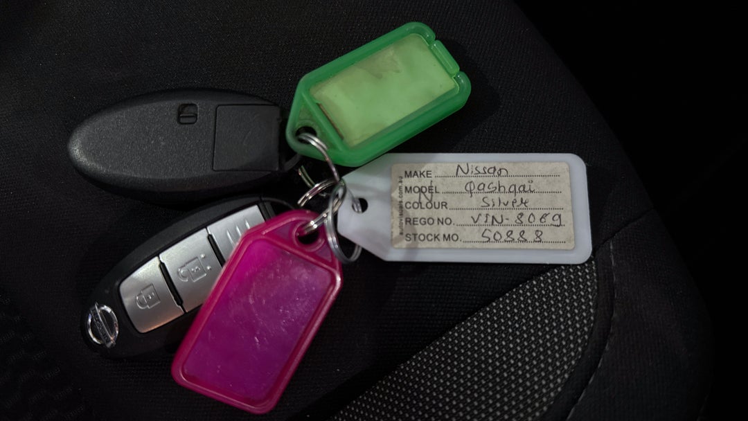 2019 Nissan Qashqai St, Automatic, 78046 km, Key Close-up