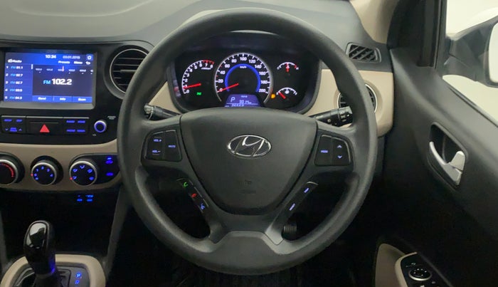 2017 Hyundai Grand i10 SPORTZ (O) AT 1.2 KAPPA VTVT, Petrol, Automatic, 26,553 km, Steering Wheel Close Up