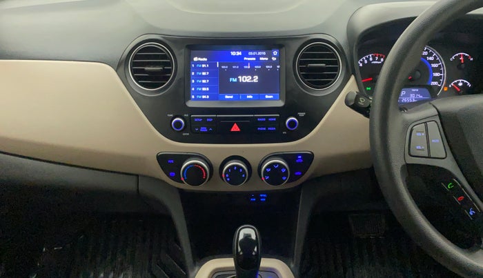 2017 Hyundai Grand i10 SPORTZ (O) AT 1.2 KAPPA VTVT, Petrol, Automatic, 26,553 km, Air Conditioner