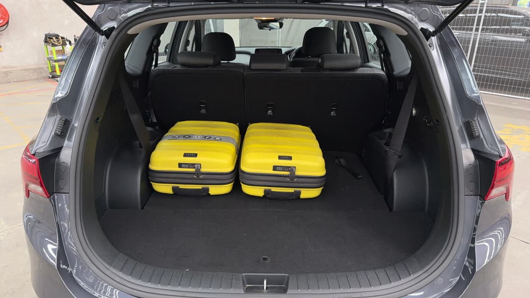 2023 Hyundai Santa Fe Crdi (AWD), Automatic, 45377 km, Boot Inside View with Luggage
