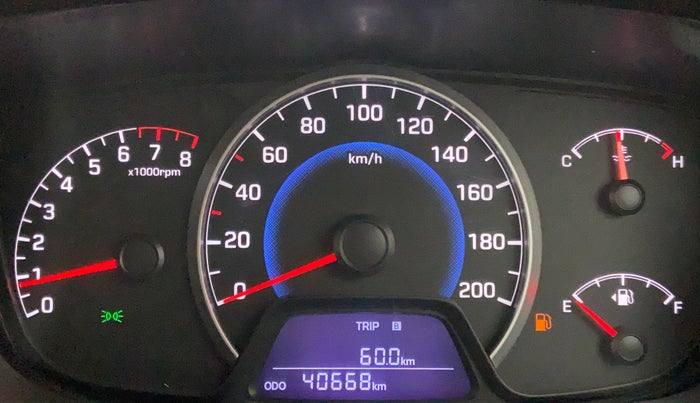 2015 Hyundai Grand i10 SPORTZ 1.2 KAPPA VTVT, Petrol, Manual, 40,734 km, Odometer Image