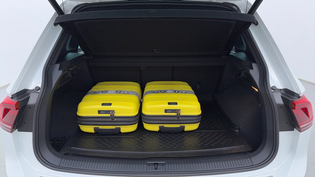 Boot Inside View with Luggage