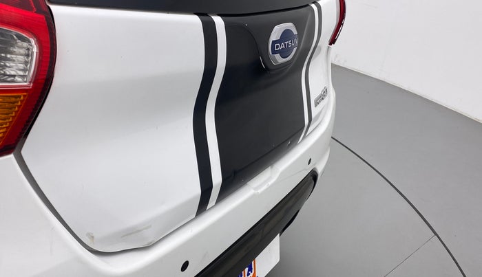 2016 Datsun Redi Go S, Petrol, Manual, 57,313 km, Dicky (Boot door) - Slightly dented