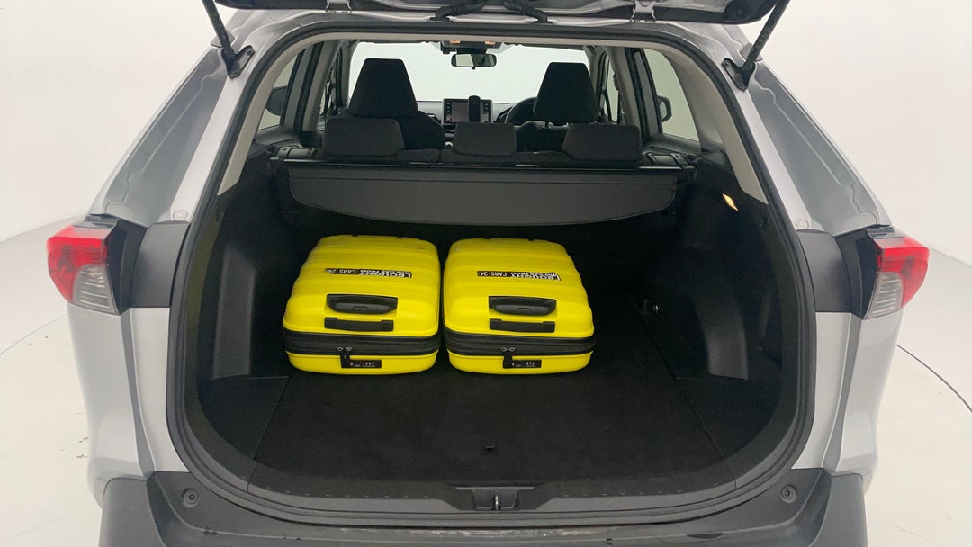 Boot Inside View with Luggage
