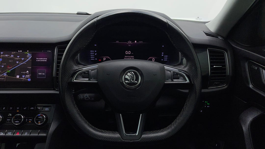 Steering Wheel Close-up