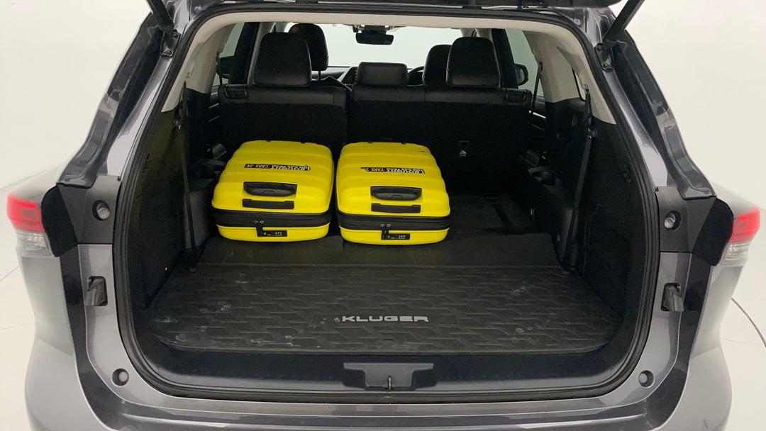 Boot Inside View with Luggage