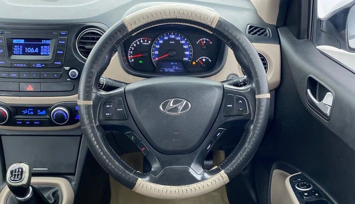 2016 Hyundai Xcent SX 1.2 OPT, Petrol, Manual, 78,806 km, Steering Wheel Close Up