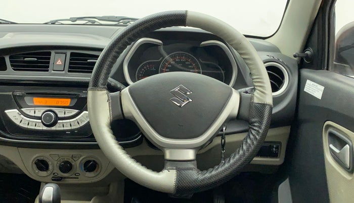 2016 Maruti Alto K10 VXI AMT, Petrol, Automatic, 16,050 km, Steering Wheel Close Up
