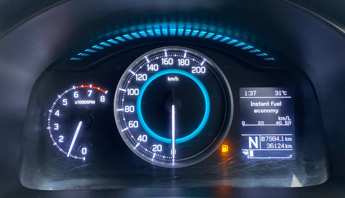 2018 Maruti IGNIS ALPHA 1.2 AMT, Petrol, Automatic, 36,124 km, Odometer Image