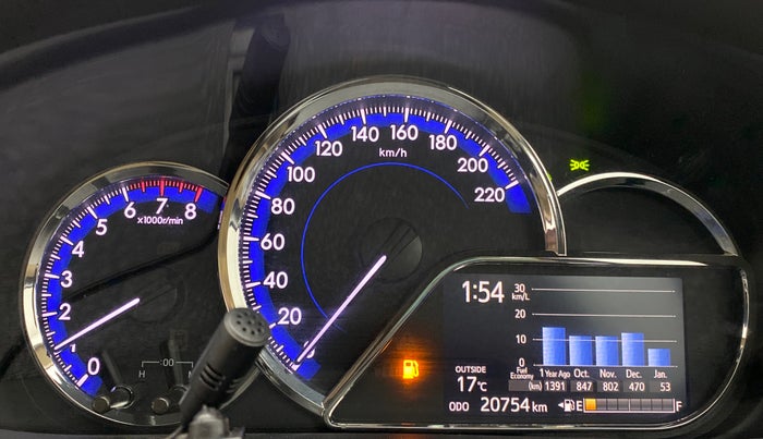2021 Toyota YARIS G MT, Petrol, Manual, 20,754 km, Odometer Image