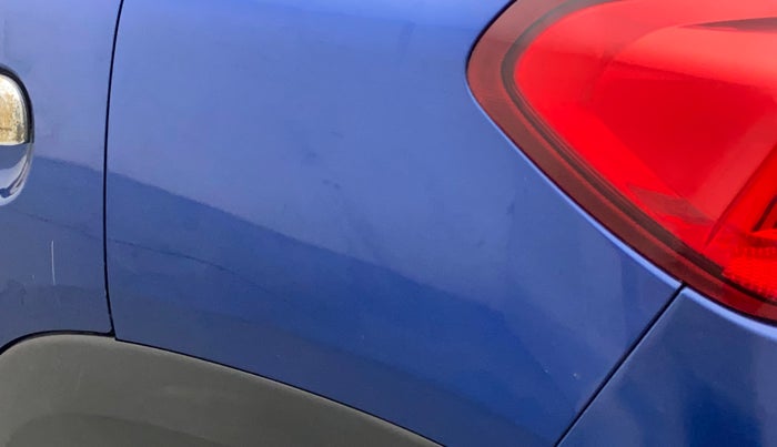 2017 Renault Kwid CLIMBER 1.0 AMT, Petrol, Automatic, 41,247 km, Left quarter panel - Minor scratches