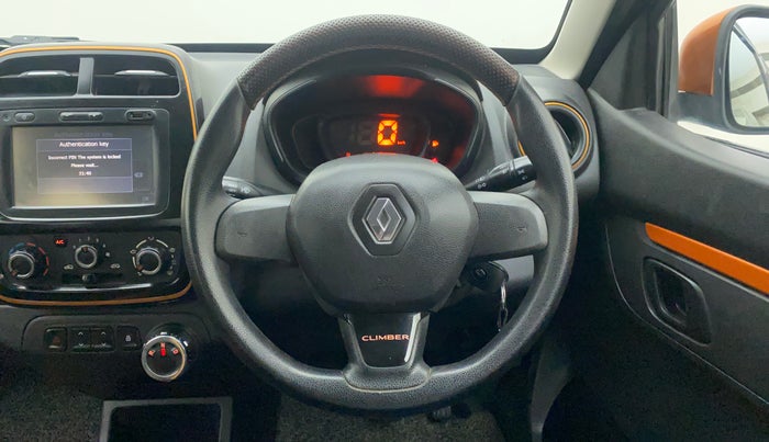 2017 Renault Kwid CLIMBER 1.0 AMT, Petrol, Automatic, 41,247 km, Steering Wheel Close Up