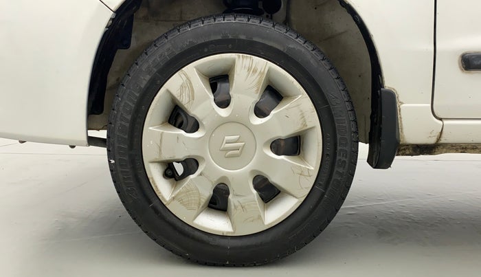 2014 Maruti Alto K10 VXI P, Petrol, Manual, 56,874 km, Left Front Wheel
