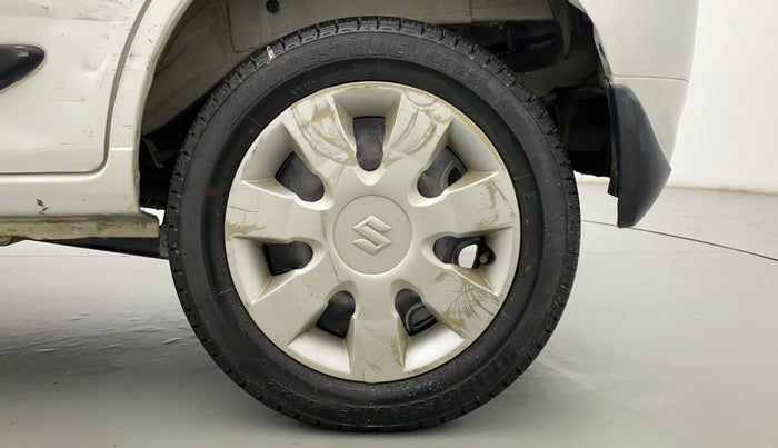 2014 Maruti Alto K10 VXI P, Petrol, Manual, 56,874 km, Left Rear Wheel