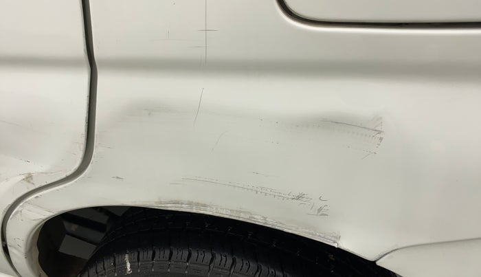 2014 Maruti Alto K10 VXI P, Petrol, Manual, 56,874 km, Left quarter panel - Minor scratches