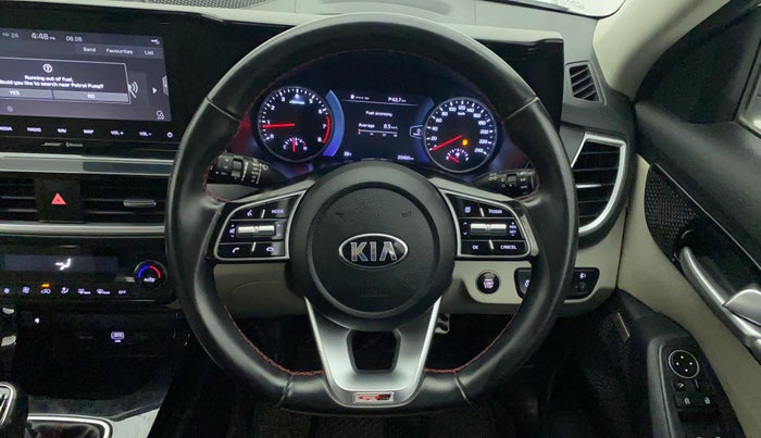 2020 KIA SELTOS GTX PLUS 1.4 PETROL, Petrol, Manual, 20,450 km, Steering Wheel Close Up