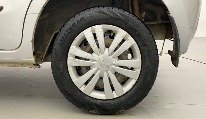 2014 Datsun Go T, Petrol, Manual, 77,035 km, Left Rear Wheel