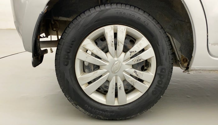 2014 Datsun Go T, Petrol, Manual, 77,035 km, Right Rear Wheel