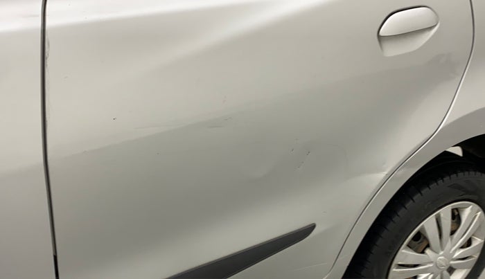 2014 Datsun Go T, Petrol, Manual, 77,035 km, Rear left door - Slightly dented