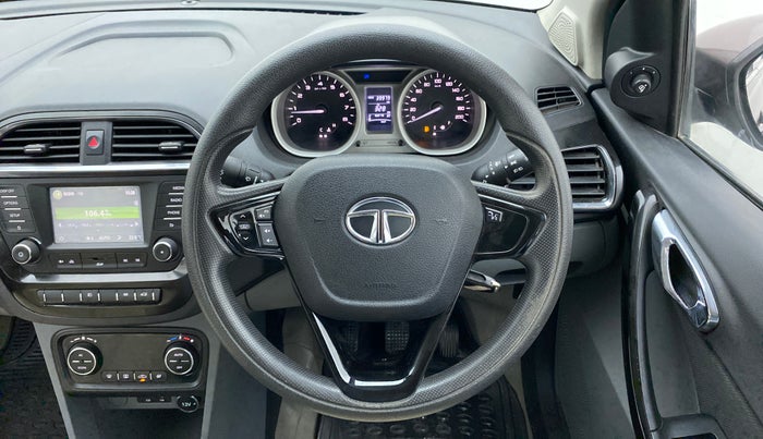 2017 Tata TIGOR XZ (O) PETROL, Petrol, Manual, 39,979 km, Steering Wheel Close Up