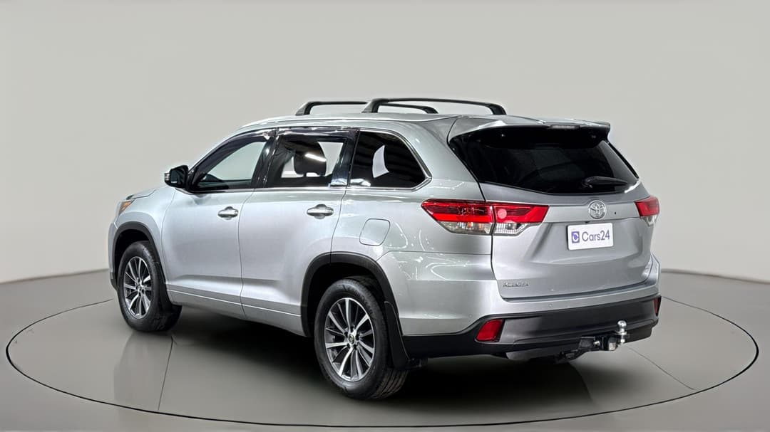 2018 Toyota Kluger Gxl (4x4), Automatic, 117476 km, Left Back Diagonal (45- Degree) View