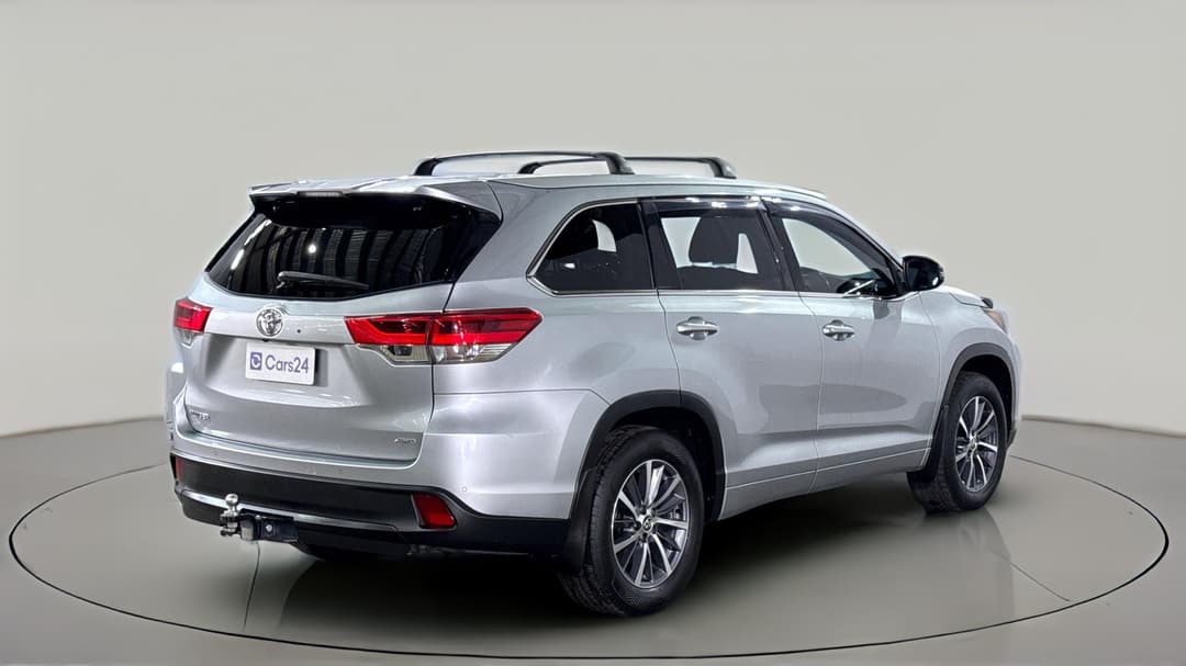 2018 Toyota Kluger Gxl (4x4), Automatic, 117476 km, Right Back Diagonal (45- Degree) View