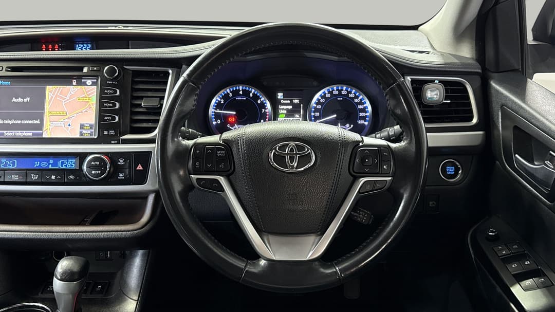 2018 Toyota Kluger Gxl (4x4), Automatic, 117476 km, Steering Wheel Close-up