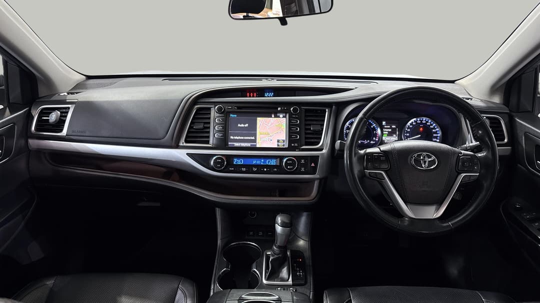 2018 Toyota Kluger Gxl (4x4), Automatic, 117476 km, Dashboard View