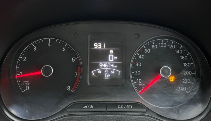 2017 Volkswagen Ameo COMFORTLINE 1.2L, Petrol, Manual, 94,674 km, Odometer Image