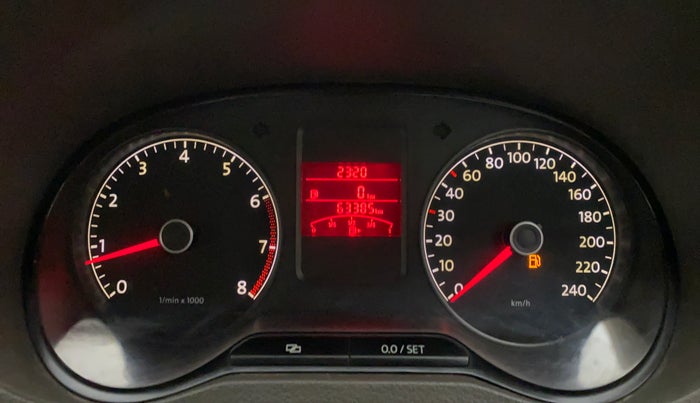 2012 Volkswagen Vento HIGHLINE 1.6 MPI, Petrol, Manual, 63,550 km, Odometer Image