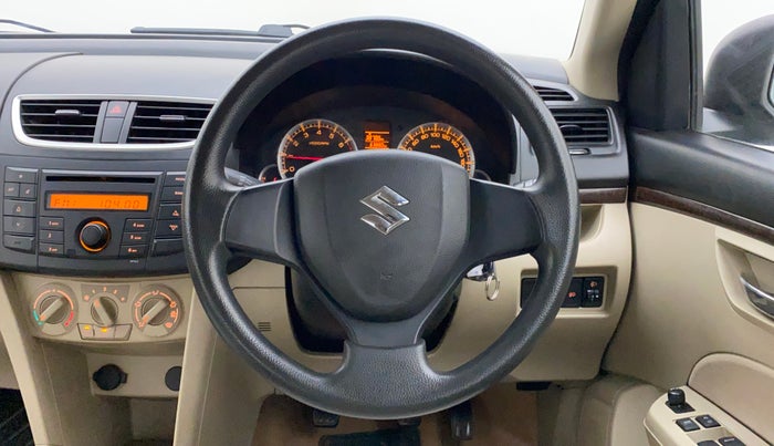 2013 Maruti Swift Dzire VXI, Petrol, Manual, 63,879 km, Steering Wheel Close Up