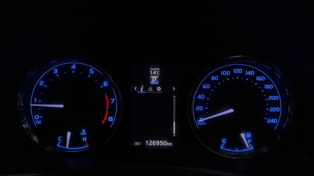 2018 Toyota Corolla Ascent, Automatic, 126950 km, Odometer View