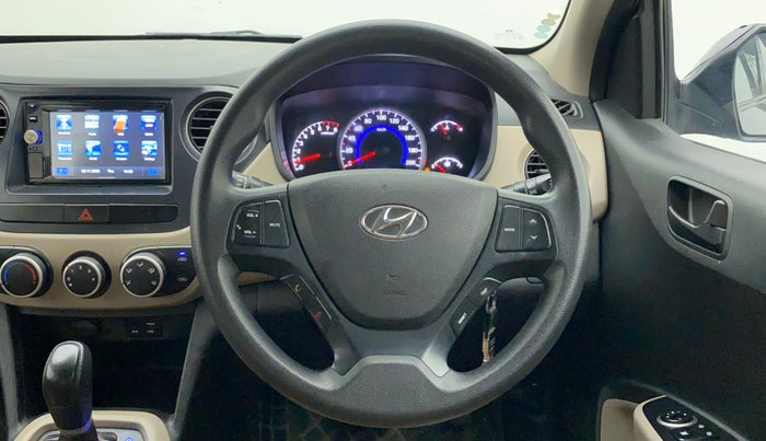 2019 Hyundai Grand i10 MAGNA AT 1.2 KAPPA VTVT, Petrol, Automatic, 42,652 km, Steering Wheel Close Up