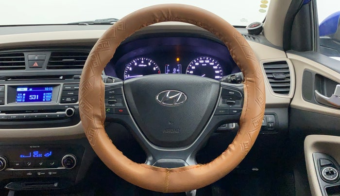 2014 Hyundai Elite i20 SPORTZ 1.2, CNG, Manual, 97,850 km, Steering Wheel Close Up