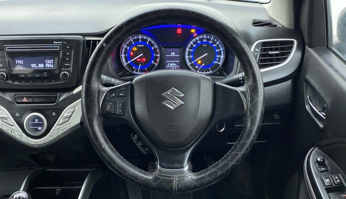 2018 Maruti Baleno DELTA 1.2 K12, Petrol, Manual, 21,772 km, Steering Wheel Close Up