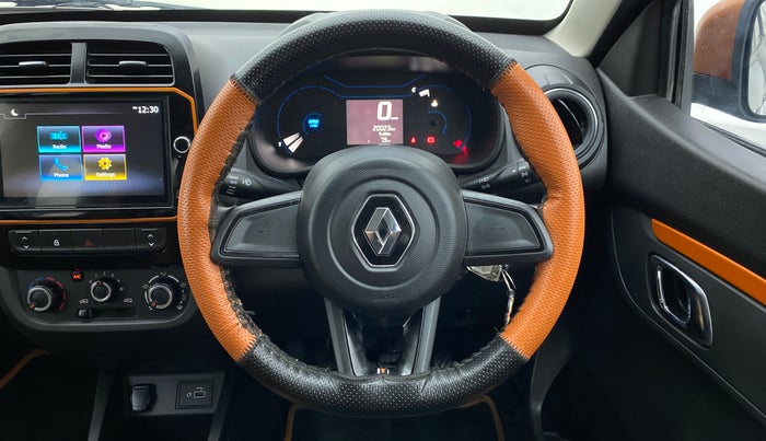 2020 Renault Kwid 1.0 CLIMBER OPT, Petrol, Manual, 20,164 km, Steering Wheel Close Up