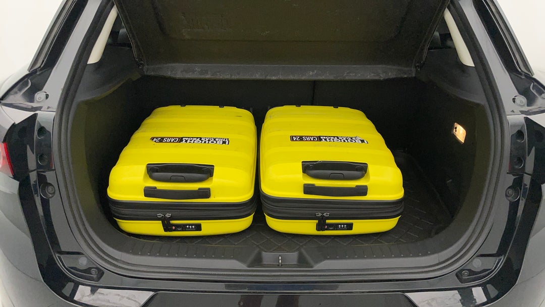 Boot Inside View with Luggage