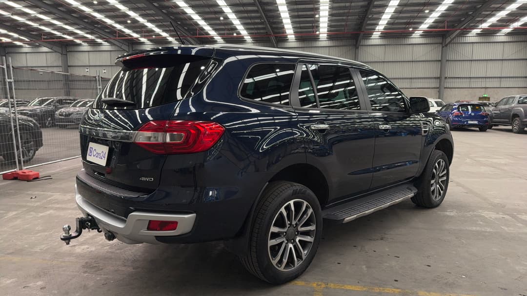 2021 Ford Everest Titanium (4WD), Automatic, 92909 km, Right Back Diagonal (45- Degree) View