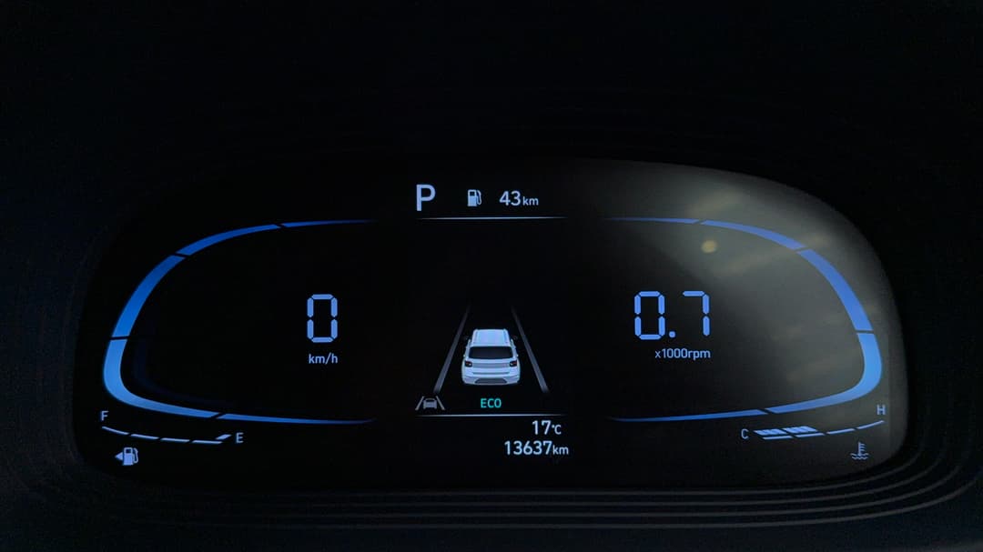 2023 Hyundai Venue Elite (denim) Two-tone Roof, Automatic, 13637 km, Odometer View