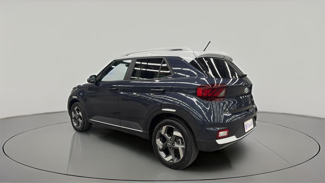 2023 Hyundai Venue Elite (denim) Two-tone Roof, Automatic, 13637 km, Left Back Diagonal (45- Degree) View