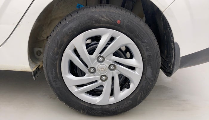 2021 Hyundai AURA S 1.2 CNG, CNG, Manual, 12,416 km, Left Rear Wheel