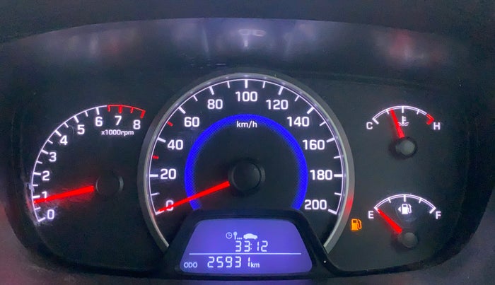 2016 Hyundai Grand i10 SPORTZ 1.2 KAPPA VTVT, Petrol, Manual, 26,027 km, Odometer Image