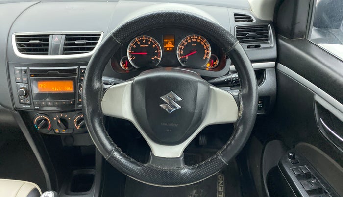 2017 Maruti Swift VXI, Petrol, Manual, 68,883 km, Steering Wheel Close Up
